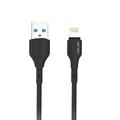 Beline BLNCBL01 25W USB-A / Lightning-kabel - 1m - Sort