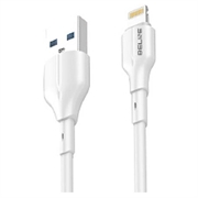 Beline BLNCWL01 25W USB-A / Lightning-kabel - 1m - Hvid