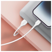 Beline BLNCWL01 25W USB-A / Lightning-kabel - 1m - Hvid