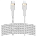 Belkin BoostCharge Pro Flex USB-C / USB-C Kabel 60W - 3m - Hvid