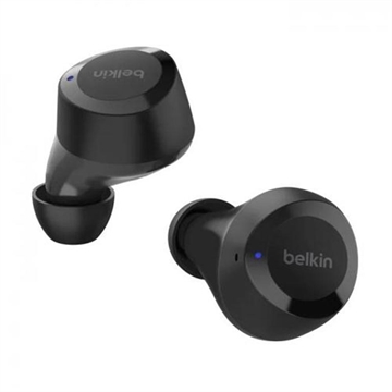 Belkin SoundForm Bolt trådløse ørepropper med opladningsetui - sort