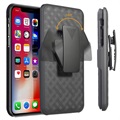 iPhone 11 Pro Hybrid Cover med Bælteklips - Sort