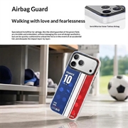 iPhone 17 Pro Max Benks D3 MagSafe Fodbold TPU Cover - Frankrig