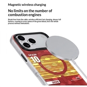 iPhone 17 Pro Max Benks D3 MagSafe Fodbold TPU Cover - Spanien