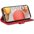 Bi-Color Series Samsung Galaxy A42 5G Pung - Rød
