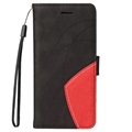 Bi-Color Series OnePlus Nord N200 5G Etui med Pung - Sort