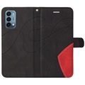 Bi-Color Series OnePlus Nord N200 5G Etui med Pung - Sort