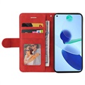 Bi-Color Series Xiaomi Mi 11 Lite 5G Etui med Pung - Rød