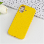 iPhone 17 Biologisk Nedbrydeligt Cover - Gul