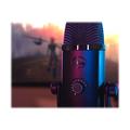 Blue Yeti X multidirektionel mikrofon med LED-lys - sort
