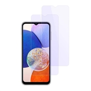 Samsung Galaxy A14/A14 5G BlueDefend Anti-Blue Light Skærmbeskyttelse Hærdet Glas - 2 stk.