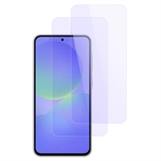 Samsung Galaxy A37 BlueDefend Anti-Blue Light Skærmbeskyttelse Hærdet Glas - 2 stk.