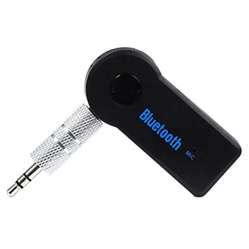 Universal Bluetooth / 3.5mm Audio Modtager - Sort