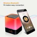 Bluetooth Audio Speaker HiFi Portable Mini Speaker Subwoofer Support Touch Control Lights / TF Card