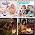 Bluetooth Audio Speaker HiFi Portable Mini Speaker Subwoofer Support Touch Control Lights / TF Card
