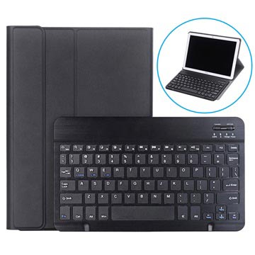 Huawei MediaPad M5 10 Flip Taske med Bluetooth Tastatur - Sort