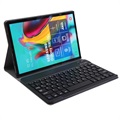 Samsung Galaxy Tab S6 Lite 2020/2022 Cover med Bluetooth Tastatur - Sort