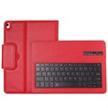 iPad 10.2 2019/2020/2021 Cover med Bluetooth Tastatur - Rød