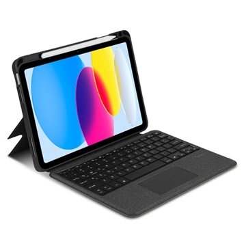 iPad 2022/2025 Cover med Bluetooth Tastatur - Sort