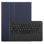 iPad 2022/2025 Cover med Bluetooth Tastatur - Mørkeblå