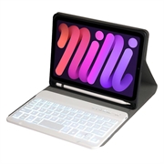 iPad Mini 2021/2024 Bluetooth-tastaturetui - pink