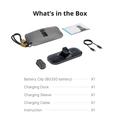 BoboVR CG2 3-i-1-opladningsstation til Meta Ray-Ban Smart Glasses - Sort