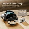 BoboVR M3 Pro+ batteripakke med hovedrem til Meta Quest 3/3S - 6500mAh