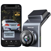 Botslab G300H Plus instrumentbræt-/bagkamera - 4K, Wi-Fi, GPS, 2.4" LCD - grå