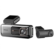 Botslab G980H Pro-kamera til instrumentbræt og bagkamera - 4K, GPS, Wi-Fi, 2.45" LCD - sort
