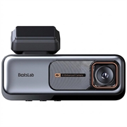 Botslab G980H Pro-kamera til instrumentbræt og bagkamera - 4K, GPS, Wi-Fi, 2.45" LCD - sort