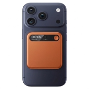 Boya Notra AI-notatblok til omgivende lyd, telefonsamtaler og Bluetooth-opkald - Kosmisk Orange