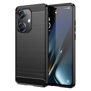 OnePlus Nord CE3 Børstet TPU Cover - Karbonfiber
