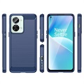 OnePlus Nord 2T Børstet TPU Cover - Karbonfiber