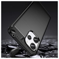 Xiaomi Redmi 12 Børstet TPU Cover - Karbonfiber