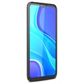 Xiaomi Redmi 9A Børstet TPU Cover - Karbonfiber - Sort