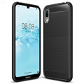 Brushed TPU Huawei Y6 Pro (2019) Cover - Sort