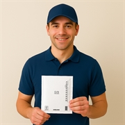 AirGuard Boblekuvert C3 - 150x215mm - 100 stk - Hvid