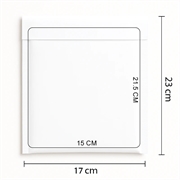 Boblekuvert C3 - 150x215mm - 200 stk - Hvid