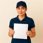 Boblekuvert E5 - 220x265mm - 200 stk. - Hvid