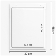 Boblekuvert K10 - 345x455mm - 200 stk - Hvid