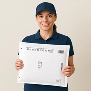 AirGuard Boblekuvert K10 - 345x455mm - 50 stk - Hvid