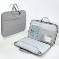 Forretnings-laptoptaske med fuldt åbent design - 15.6" - Grå