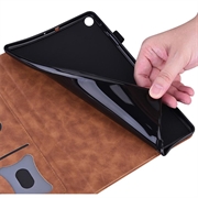 Samsung Galaxy Tab S11 Ultra Business Style Mat Flip Cover - Brun