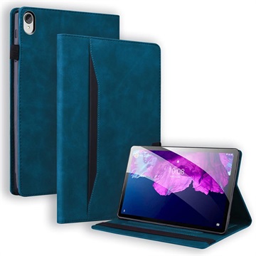 Business Style Lenovo Tab P11 Smart Folio Cover - Blå