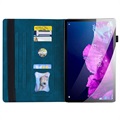 Business Style Lenovo Tab P11 Smart Folio Cover - Blå