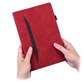 Business Style Samsung Galaxy Tab A7 10.4 (2020) Smart Folio Cover - Rød
