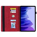 Business Style Samsung Galaxy Tab A7 10.4 (2020) Smart Folio Cover - Rød