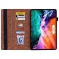 Business Style iPad Air 2020/2022/iPad Pro 11 2021 Smart Folio Cover - Brun
