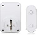 Byron DBY-22313 Trådløst dørklokkesæt - EU-stik - Hvid