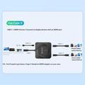 C-HD019 USB-C switch med tovejsfunktion – 8K/10 Gbps/100W – sort